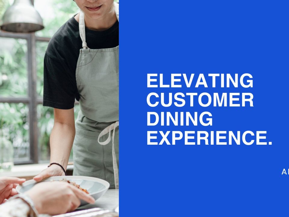 Elevating customer dining experience blogpost banner of Abacus Point Of Sales website.